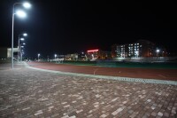 學校夜景