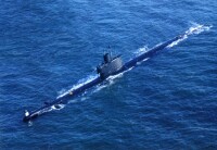 033型潛艇俯視圖