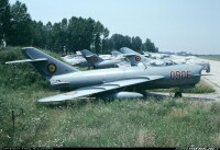 羅馬尼亞裝備的米格-17PF