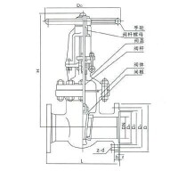 不鏽鋼閘閥結構圖
