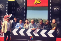 文謙在第六屆北京國際電影節（右四）