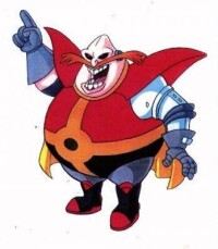 Doctor Robotnik in Sonic the Hedgehog.