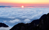 黃山的雲海