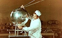 一個美國青年收藏的斯普特尼克一號衛星