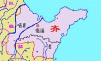 田齊各個時期的地圖