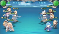 戰艦少女R，大更新后的戰鬥風格