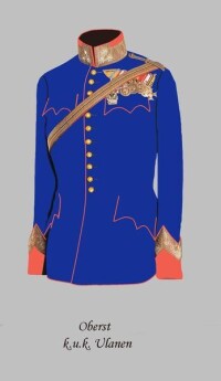 奧匈騎兵上校的制服
