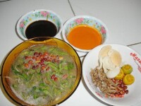 印尼三發辣粥（Bubur Pedas Sambas）