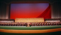朝鮮人民軍國家功勛合唱團表演