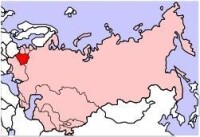 白俄羅斯在蘇聯的地理位置