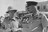 1941年4月韋維爾(右)在伊拉克