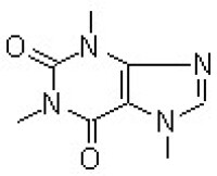 咖啡因結構式