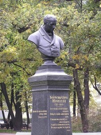 詩人茹科夫斯基紀念碑