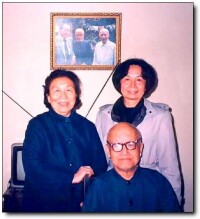 楊敏如(左)、俞平伯(中)、葉嘉瑩(右)