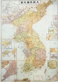 大韓帝國地圖