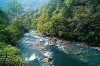 連雲山峽谷漂流