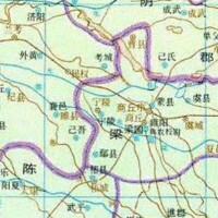 漢朝 ---曹魏時期的考城縣位於民權東偏北