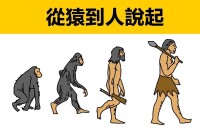從猿到人的進化