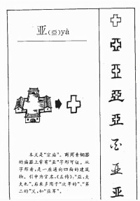 亞的字源演變圖 