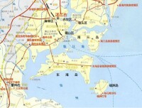 廣東省湛江市區地圖（局部）