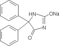 苯妥英鈉結構式