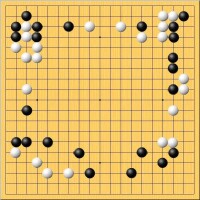 《孫策詔呂范弈棋局面》動圖