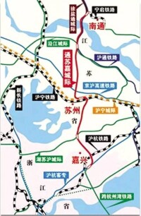 南通鐵路規劃圖