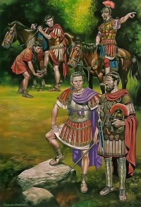 羅馬人在失去勝利希望后 只能且戰且退