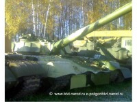 裝備152毫米主炮的T-80試驗坦克