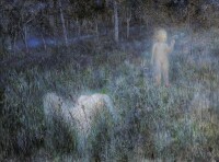 周紅[夢之意象-泡泡]布面油畫2010.200x150cm