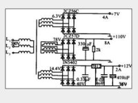 步進電機驅動器直流電源設計的原理圖