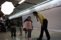 拍攝深圳地鐵平面廣告