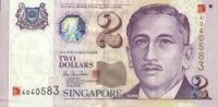 新加坡元上的頭像