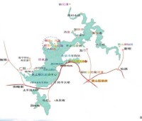 太平湖景區旅遊地圖