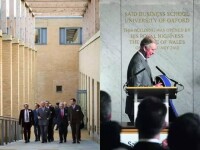 威爾士親王查爾斯王子為賽德商學院新樓揭幕