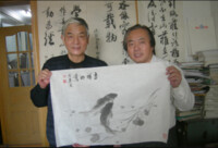 劉思遠（左）