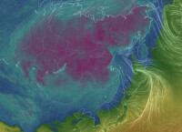 東亞極地渦旋 呼倫貝爾一帶今冬正好在極地渦旋的正下方，處在最冷的位置上，造成這一地區氣溫極低。