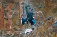 艾爾湖的衛星照片
