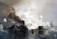 首場鐵甲艦之間的海戰