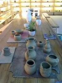新長沙窯陶瓷體驗館 遊客現場陶藝作品
