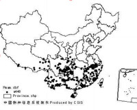 雲豹中國分布圖