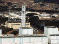3月12日航拍照片日本福島第一核電站