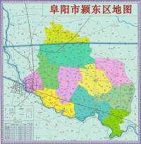 潁東區鄉鎮圖