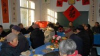 公司老年書畫協會舉辦迎春茶話會