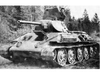 T-34坦克二人制小炮塔影響戰鬥力