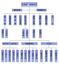 雲硫集團組織架構