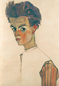 埃貢·席勒的《愛德華·科斯馬克肖像》