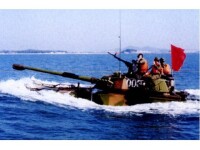 03P水陸坦克海上試驗