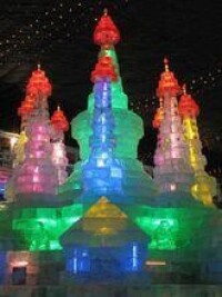 龍慶峽冰燈
