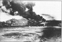 （圖）被炸后的克拉克機場